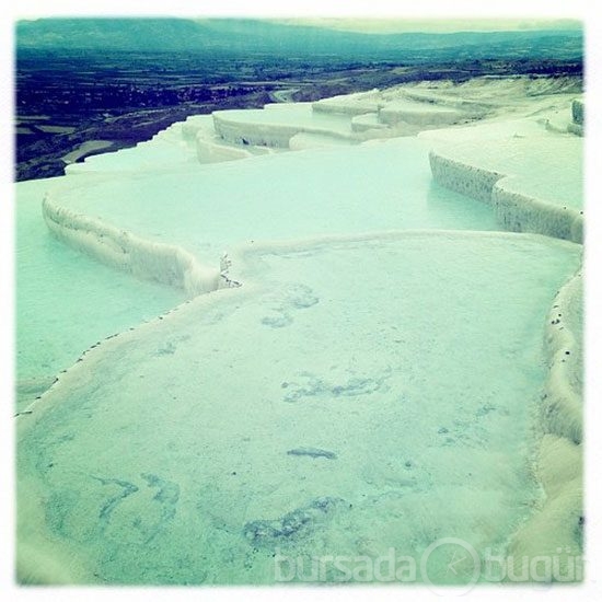 Pamukkale pozu