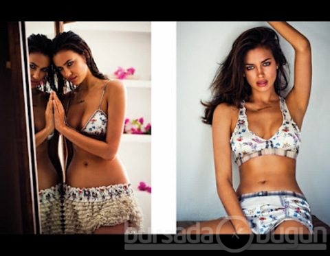 Irina Shayk pozlarıyla yürek hoplattı