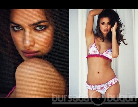 Irina Shayk pozlarıyla yürek hoplattı