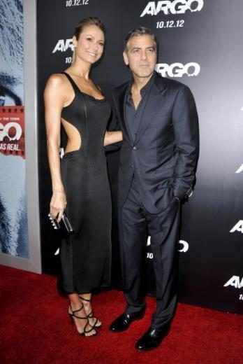 George Clooney Stacey Keibler Galada