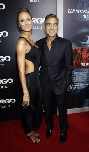 George Clooney Stacey Keibler Galada