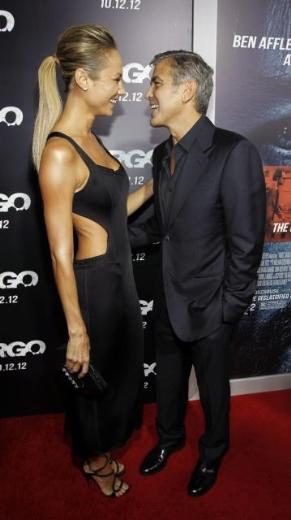 George Clooney Stacey Keibler Galada