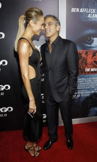 George Clooney Stacey Keibler Galada