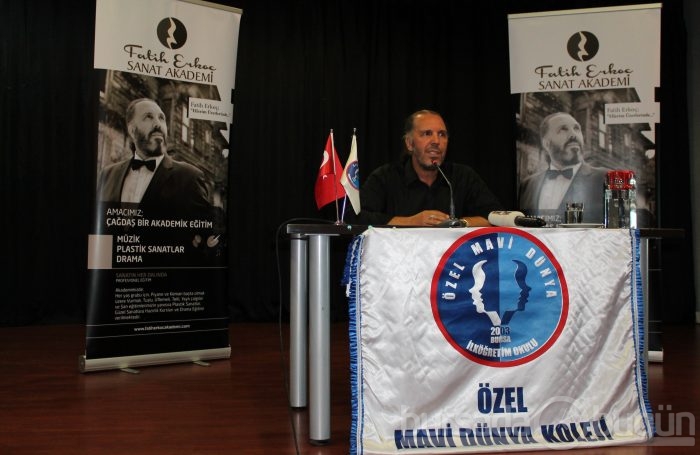 Çocuklar Fatih Erkoç'u terletti