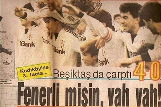 Unutulmayan spor manşetleri