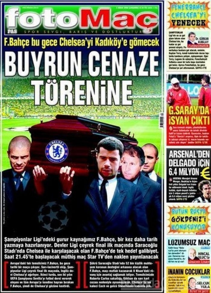 Unutulmayan spor manşetleri