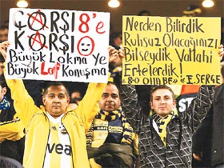 En yaratıcı maç pankartları