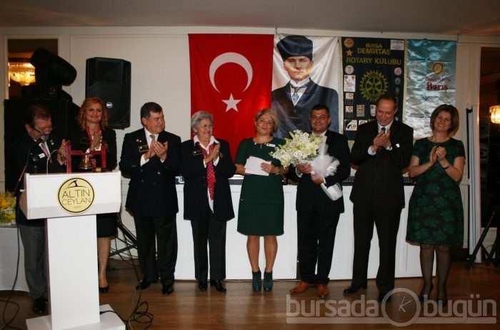 Demirtaş Rotary yeni üyeleriyle büyümeye devam ediyor