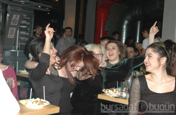 Bursa yılbaşını böyle kutladı