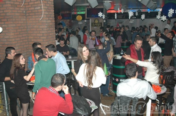 Bursa yılbaşını böyle kutladı
