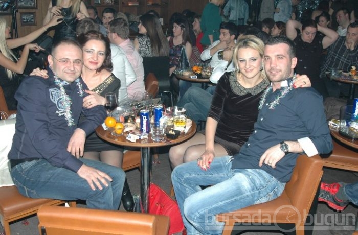 Bursa yılbaşını böyle kutladı