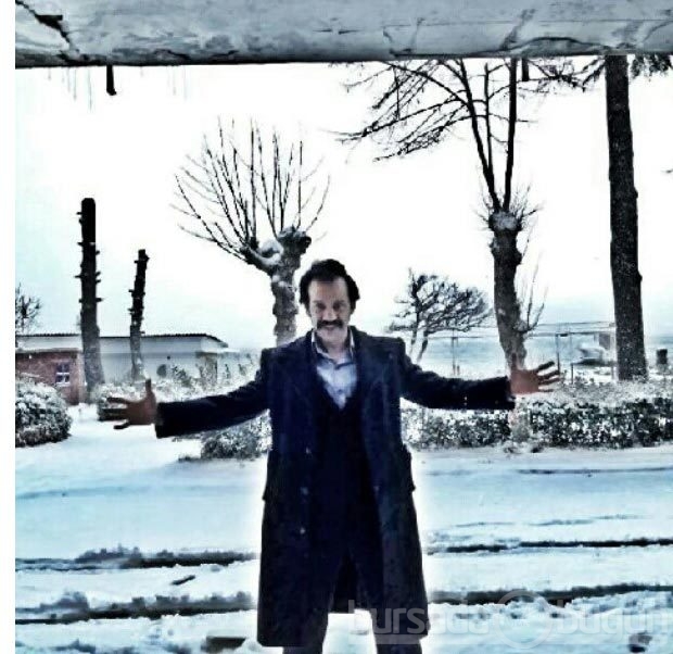 Ünlülerin objektifinden kar manzaları