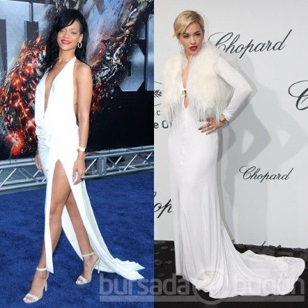 Rihanna'yı taklit ediyor