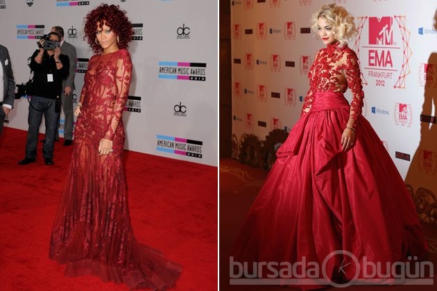 Rihanna'yı taklit ediyor