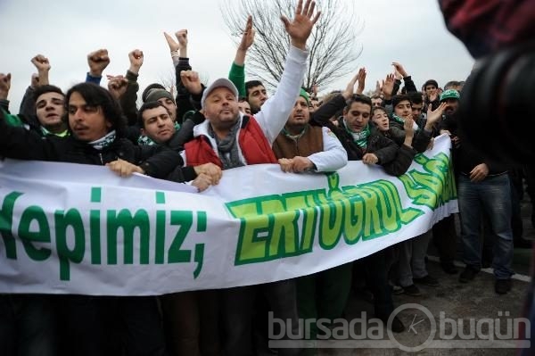 Sağlam Bursa'ya veda etti