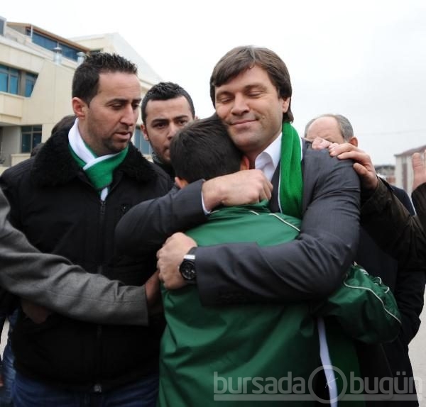 Sağlam Bursa'ya veda etti
