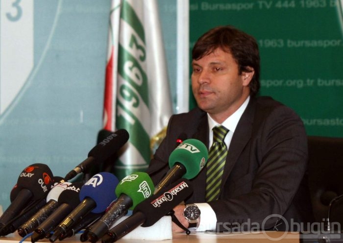 Sağlam Bursa'ya veda etti