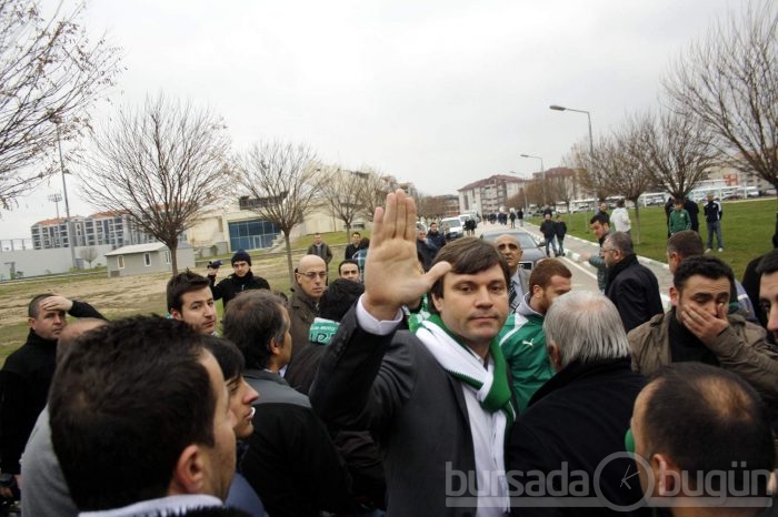 Sağlam Bursa'ya veda etti
