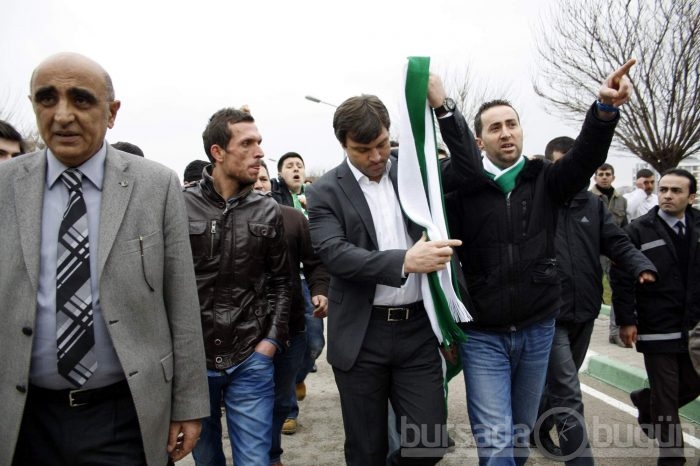 Sağlam Bursa'ya veda etti
