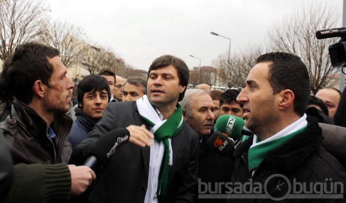 Sağlam Bursa'ya veda etti