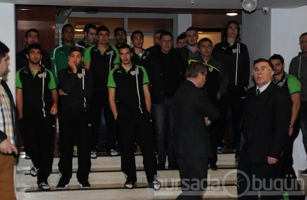 Sağlam Bursa'ya veda etti