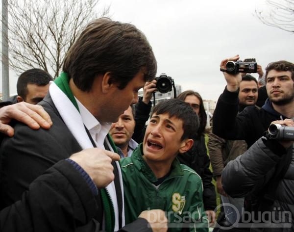 Sağlam Bursa'ya veda etti