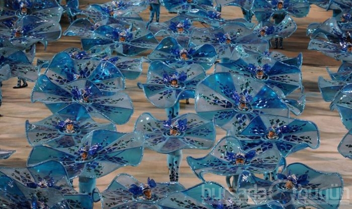 Rio karnavalının en renkli kareleri