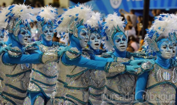 Rio karnavalının en renkli kareleri