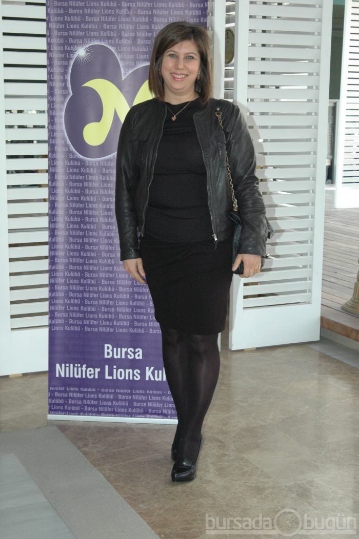 Nilüfer Lions Kulübü'nün konuğu Pınar Kaftancıoğlu oldu