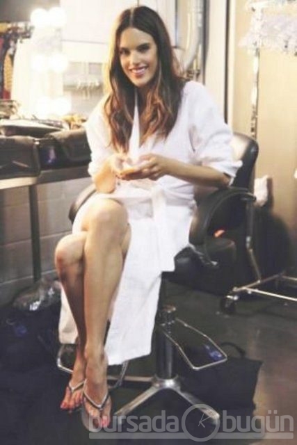 Alessandra'nın çekim halleri