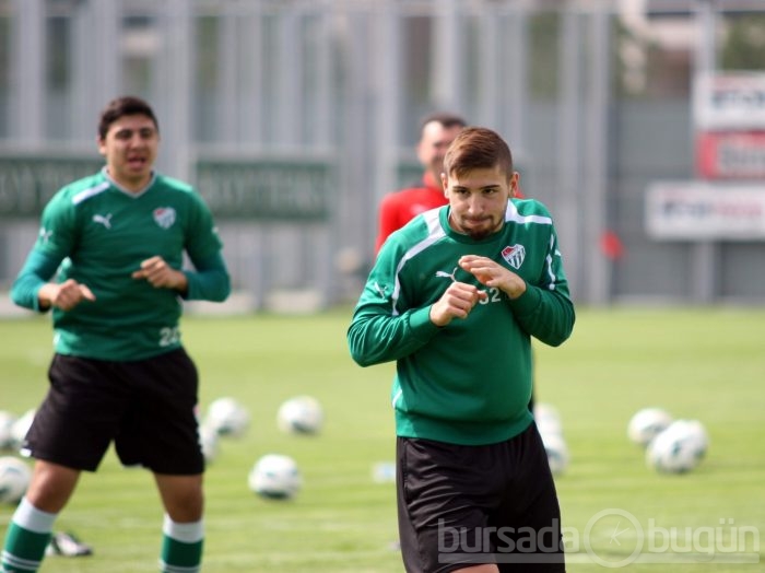 Bursaspor'da Harlem Shake dansıyla antrenman