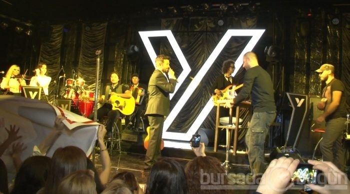 Yalın'a Bursa Suare konserinde sürpriz