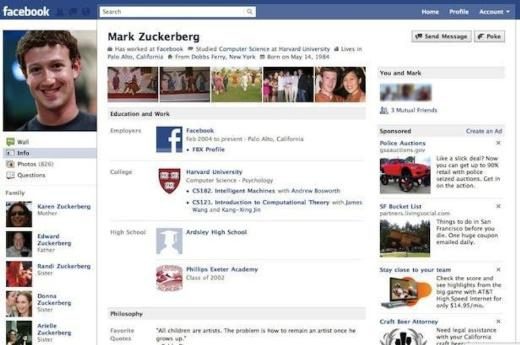 Facebook'un evrimi