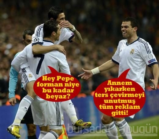 Galatasaray - Real Madrid maçının fotoromanı