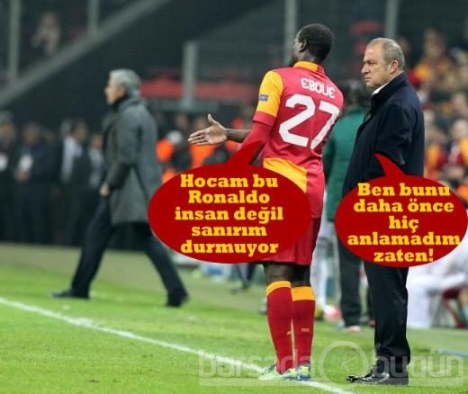 Galatasaray - Real Madrid maçının fotoromanı