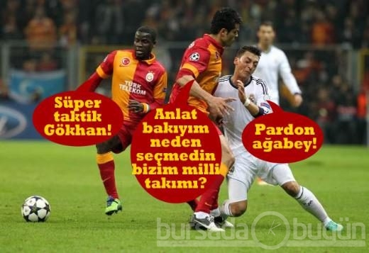 Galatasaray - Real Madrid maçının fotoromanı