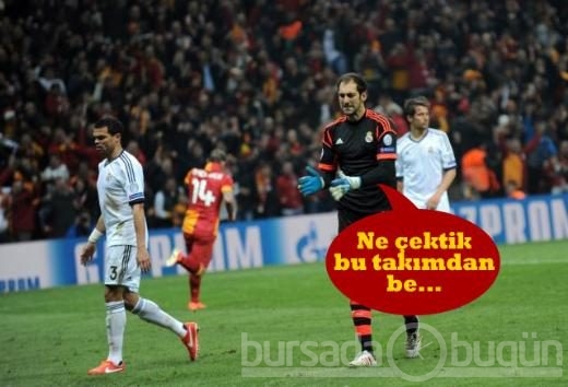 Galatasaray - Real Madrid maçının fotoromanı
