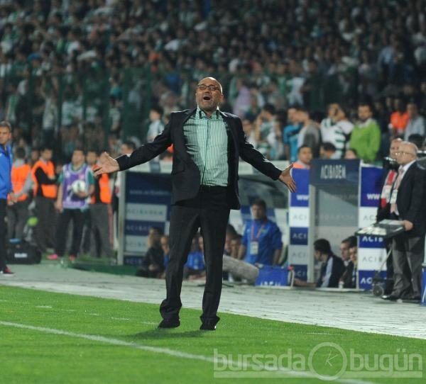 Bursaspor-Akhisar Belediyespor maçı fotoğrafları