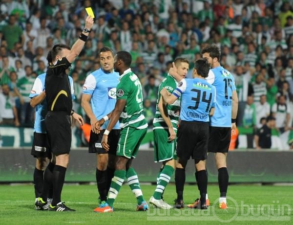 Bursaspor-Akhisar Belediyespor maçı fotoğrafları