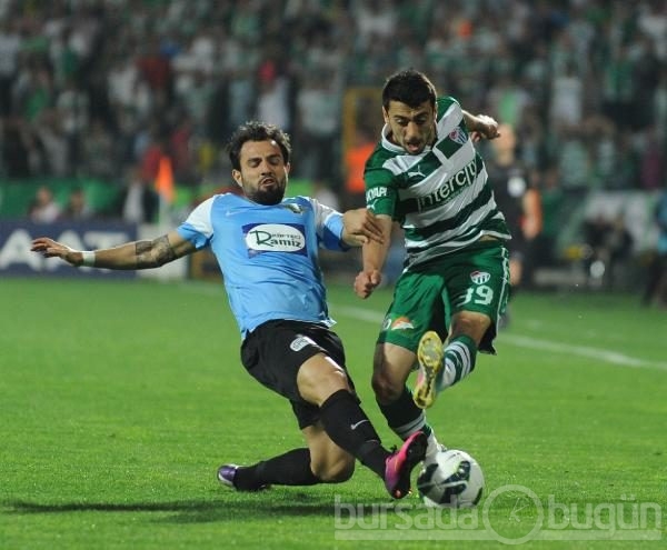 Bursaspor-Akhisar Belediyespor maçı fotoğrafları
