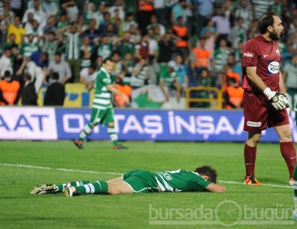 Bursaspor-Akhisar Belediyespor maçı fotoğrafları