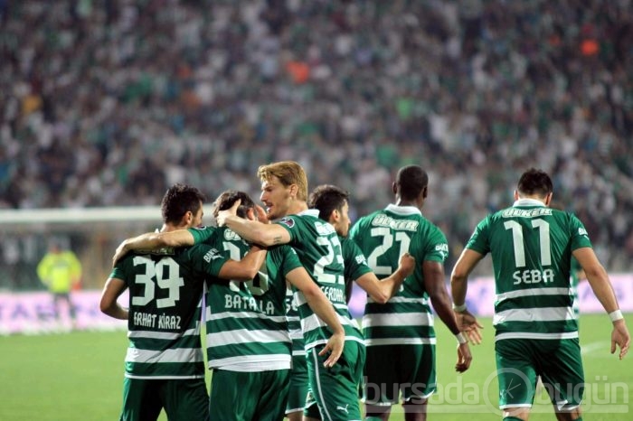 Bursaspor-Akhisar Belediyespor maçı fotoğrafları
