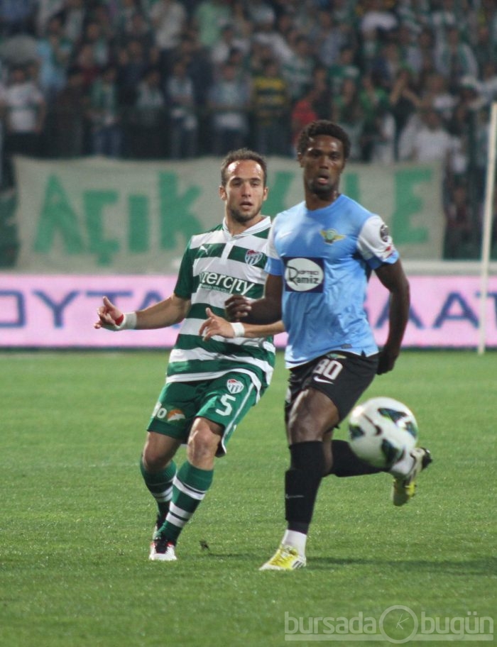 Bursaspor-Akhisar Belediyespor maçı fotoğrafları