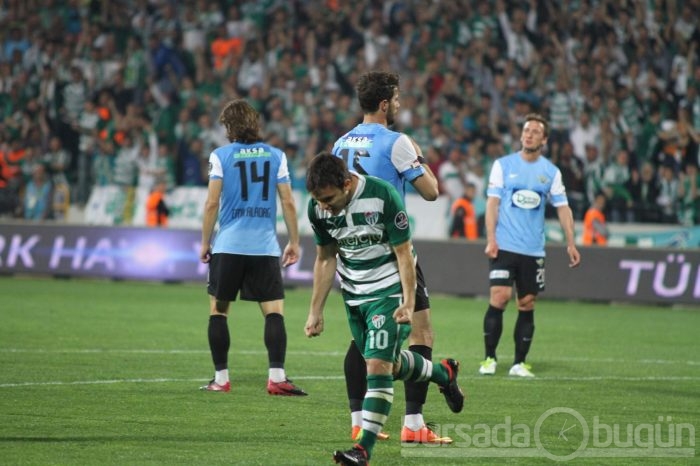 Bursaspor-Akhisar Belediyespor maçı fotoğrafları