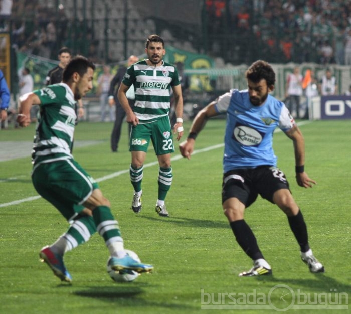 Bursaspor-Akhisar Belediyespor maçı fotoğrafları