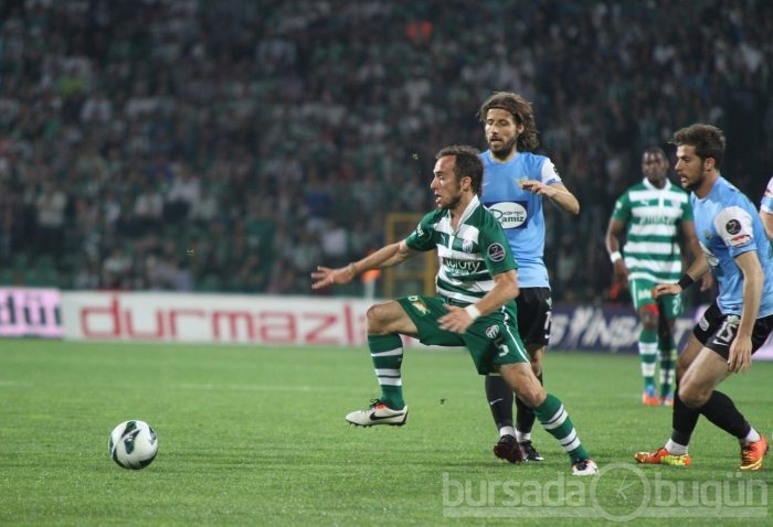 Bursaspor-Akhisar Belediyespor maçı fotoğrafları