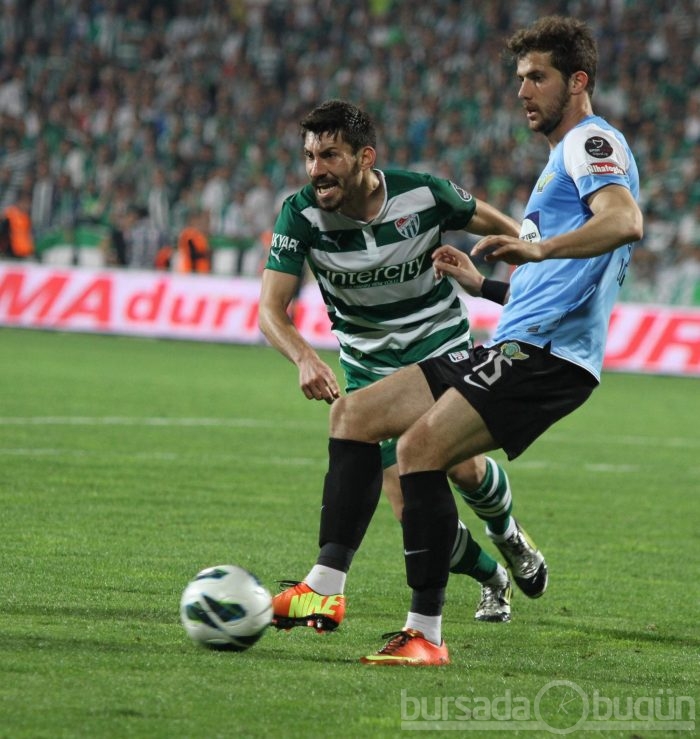 Bursaspor-Akhisar Belediyespor maçı fotoğrafları