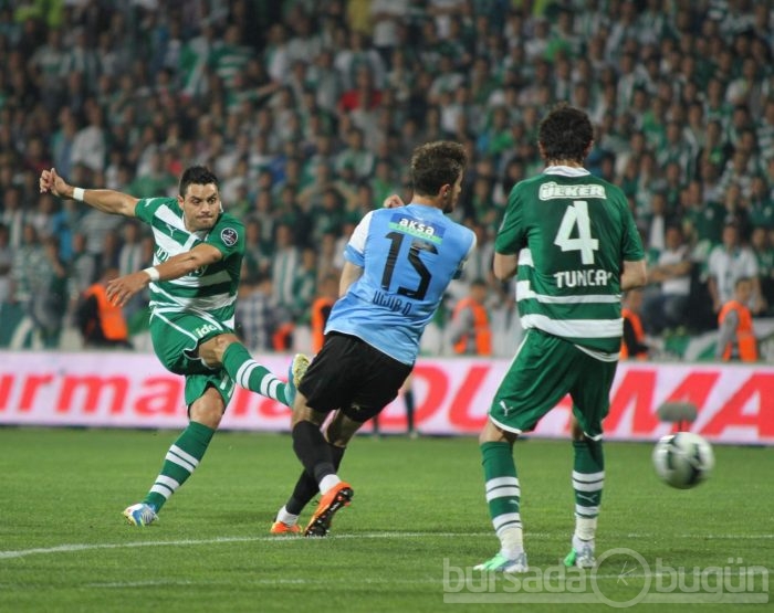 Bursaspor-Akhisar Belediyespor maçı fotoğrafları
