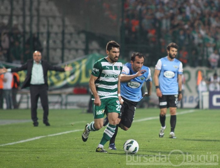 Bursaspor-Akhisar Belediyespor maçı fotoğrafları