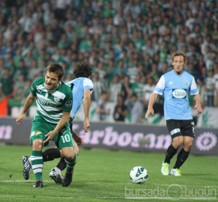 Bursaspor-Akhisar Belediyespor maçı fotoğrafları